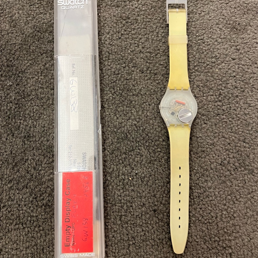 Swatch Watch “Flaky” Snowman 2003 GW138 Vintage Rare - Picture 5 of 9